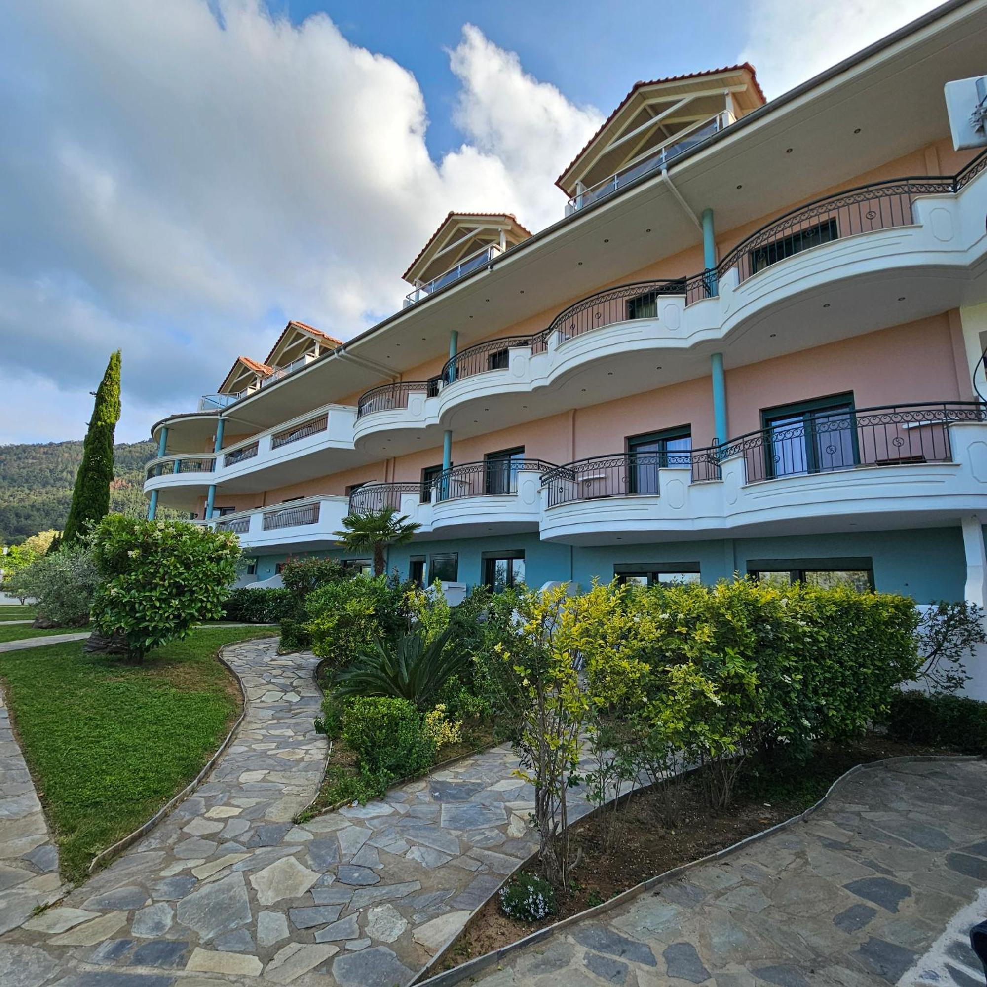 Ocean Beach Hotel Skala Potamia  Ngoại thất bức ảnh